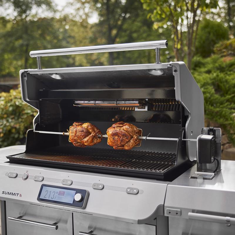 Weber Summit FS38X S 5 Burner Liquid Propane WiFi Grill Stainless Steel