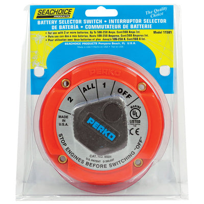 Seachoice Battery Selector Switch Plastic