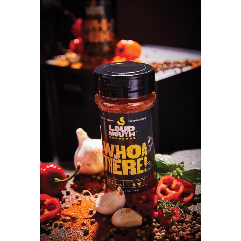 Loud Mouth WHOA THERE Smokey Sweet BBQ Rub 6.2 oz