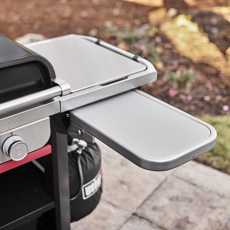 Weber Slate 36" Rust-Resistant 4 Burner Liquid Propane Digital Thermometer Outdoor Griddle Black
