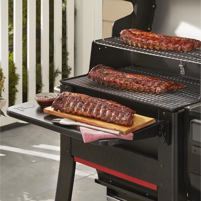 Weber Searwood 600 Front Shelf Aluminum/Steel 3.4 in. H X 23.5 in. W X 12.7 in. L