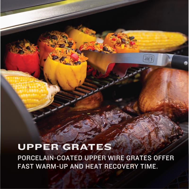 Oklahoma Joe's Charcoal/Wood Traditional Smoker Black