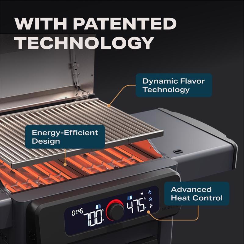 Current Electric Grill Slate