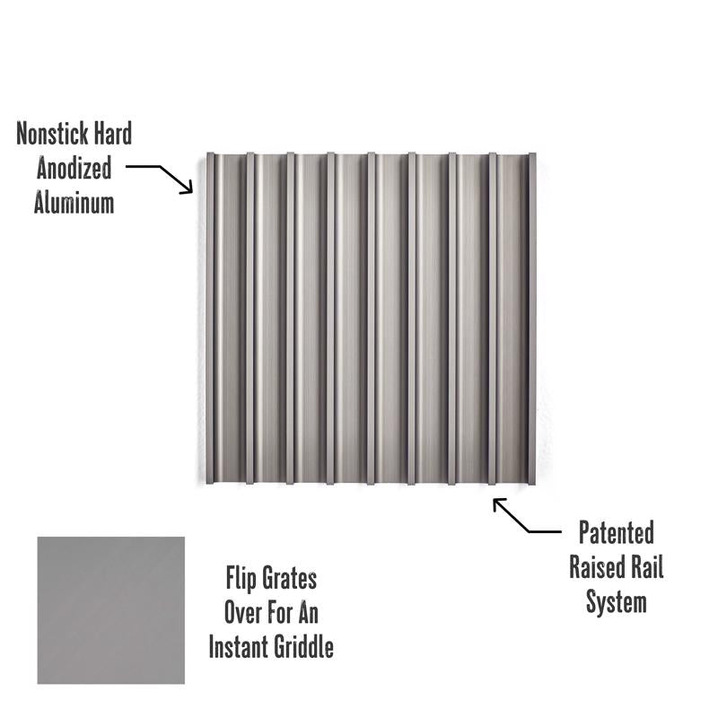 GrillGrate Aluminum Pizza Accessory Kit