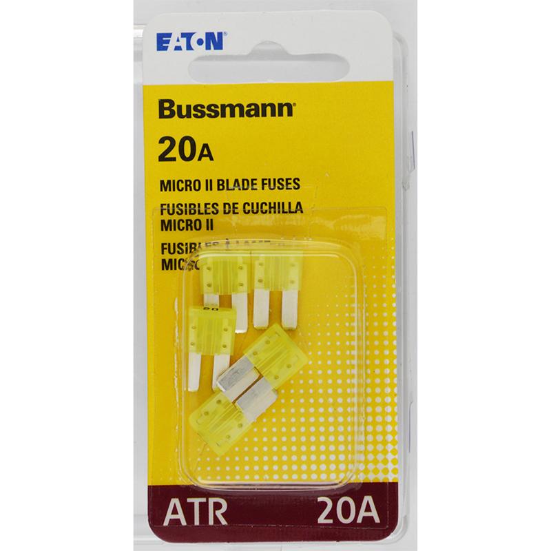 Bussmann 20 amps ATR Yellow Blade Fuse
