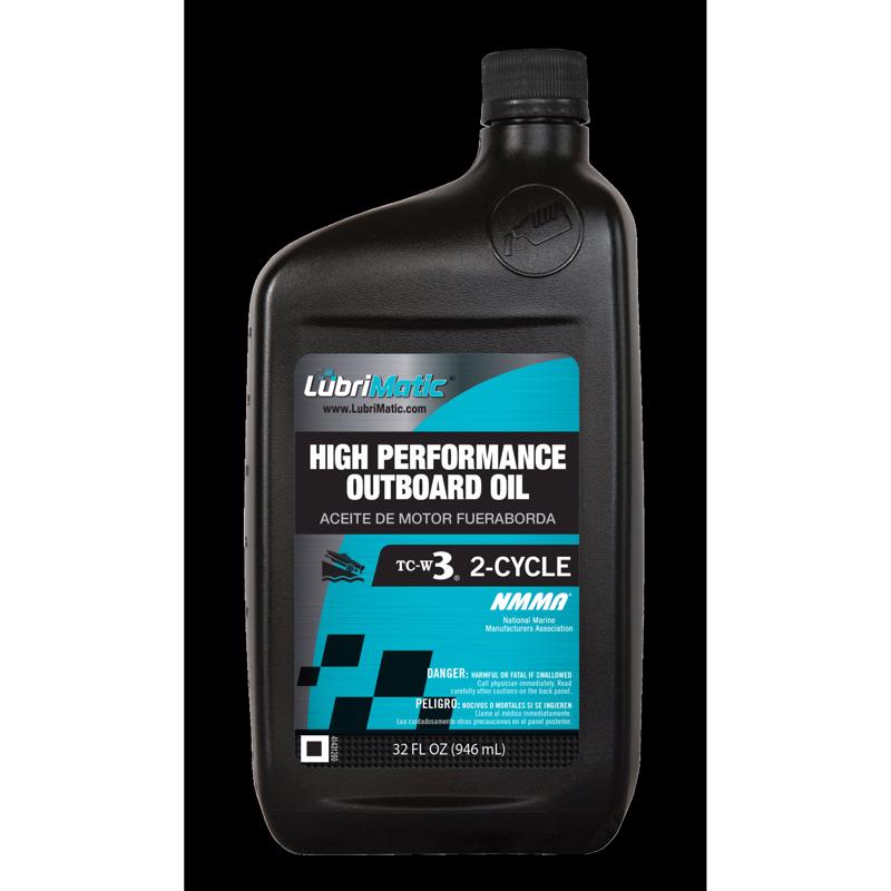 LubriMatic TC-W3 2-Cycle Outboard Motor Oil 1 qt