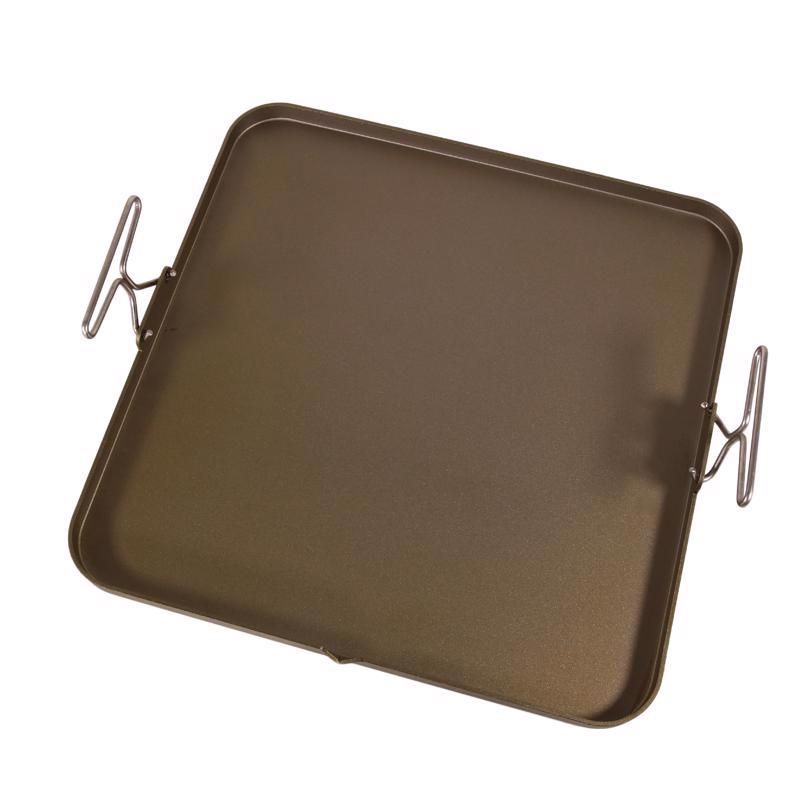 Recteq Carbon Steel Flat Grill Topper 19.5 in. L X 19.5 in. W