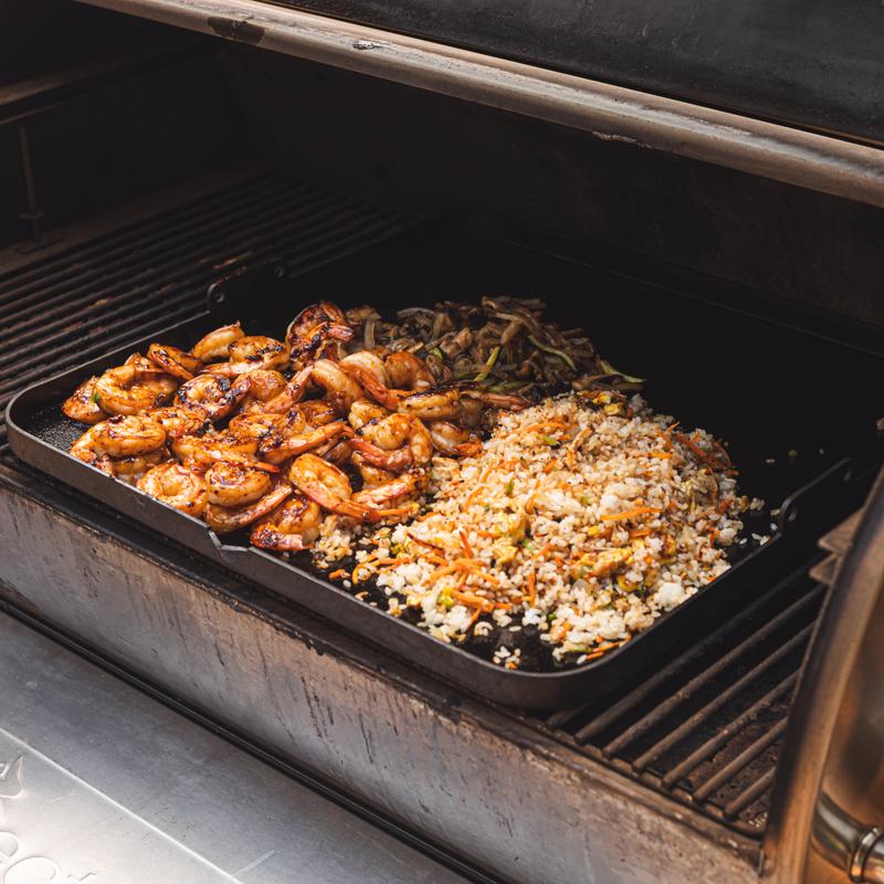 Recteq Carbon Steel Flat Grill Topper 19.5 in. L X 19.5 in. W