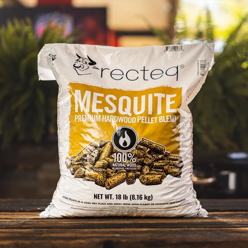 Recteq Hardwood Pellets All Natural Mesquite 18 lb