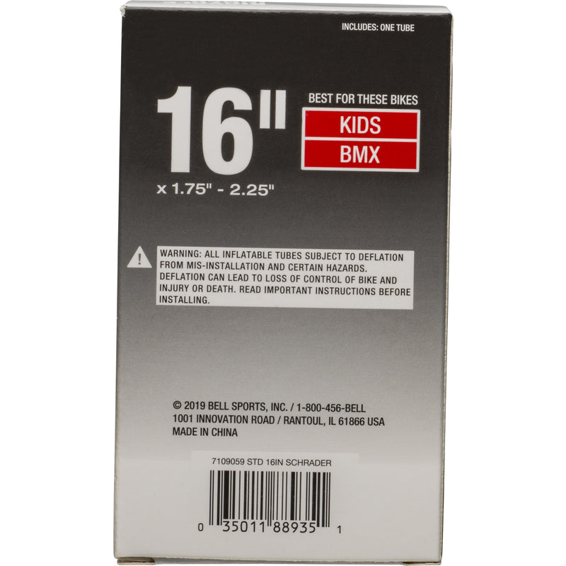 Bell Sports 16 in. Rubber Bicycle Inner Tube