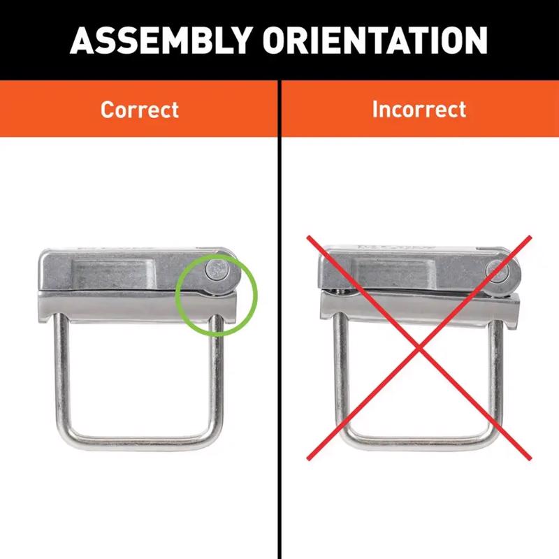 CURT Anti-Rattle Hitch Clamp