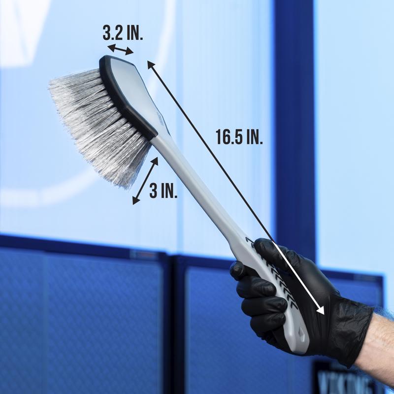 Viking 10.3 in. Soft Bumper/Wheel Wash Brush