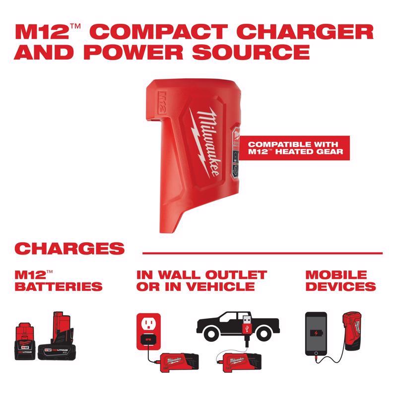 Milwaukee M12 XXXL Long Sleeve Men's Hooded Heated Hoodie Kit Gray