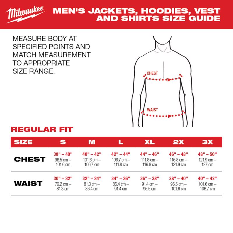 Milwaukee M12 XXXL Long Sleeve Men's Hooded Heated Hoodie Kit Gray