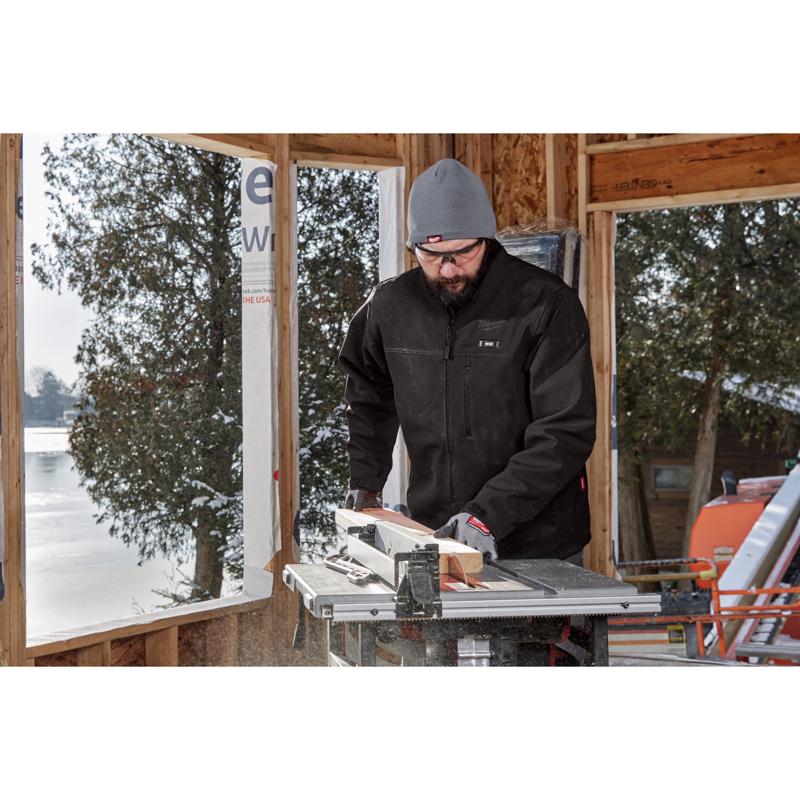 Milwaukee S Unisex Heated Jacket Kit Black