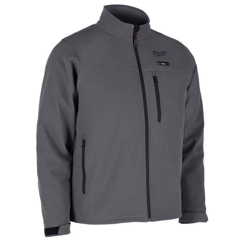 Milwaukee S Unisex Heated Jacket Kit Gray