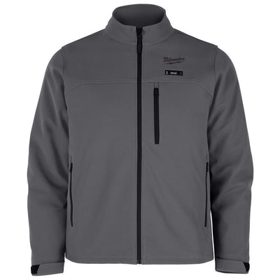 Milwaukee XXL Unisex Heated Jacket with Charger/Power Source Only Gray