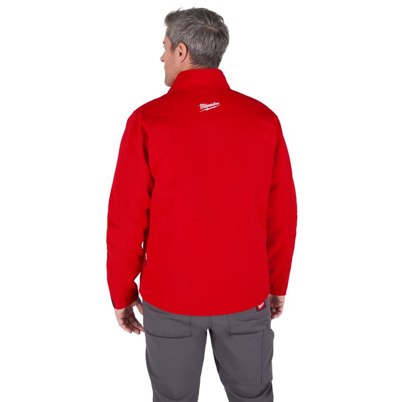 Milwaukee S Unisex Heated Jacket Kit Red