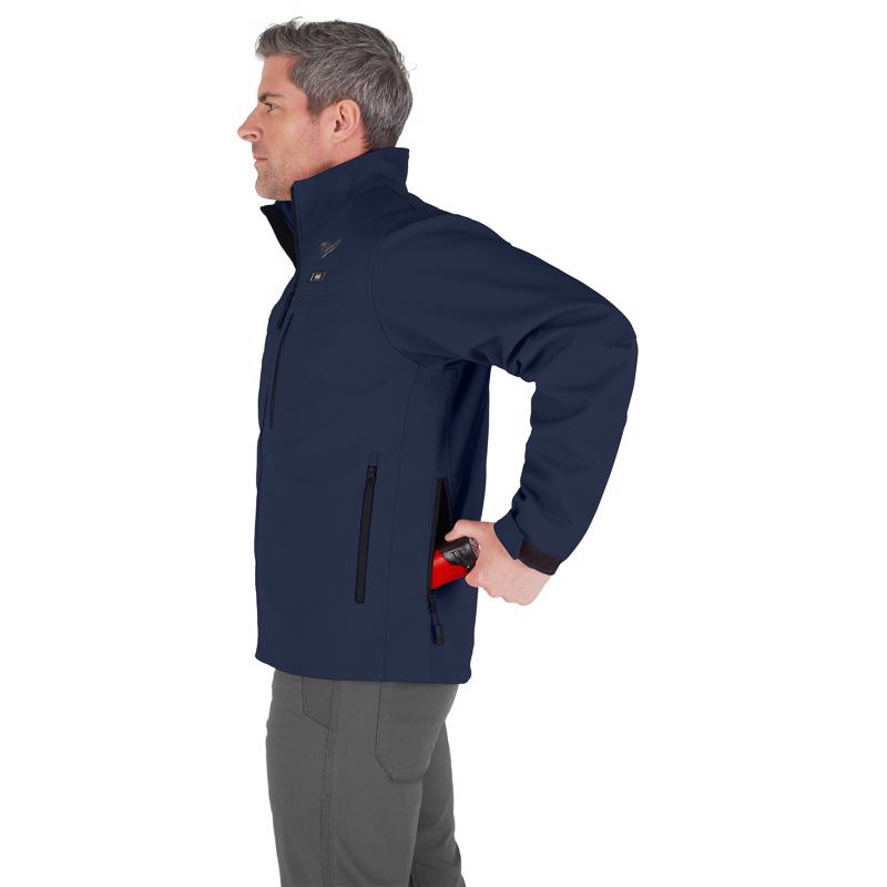 Milwaukee XXL Unisex Heated Jacket Kit Blue