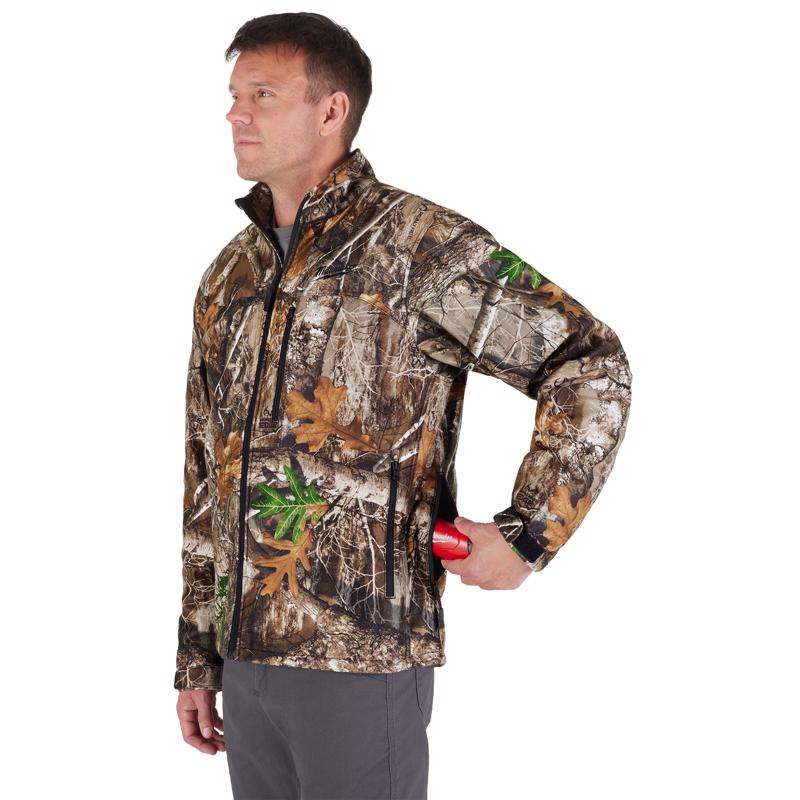 Milwaukee XXXL Unisex Heated Jacket Kit Brown/Camo