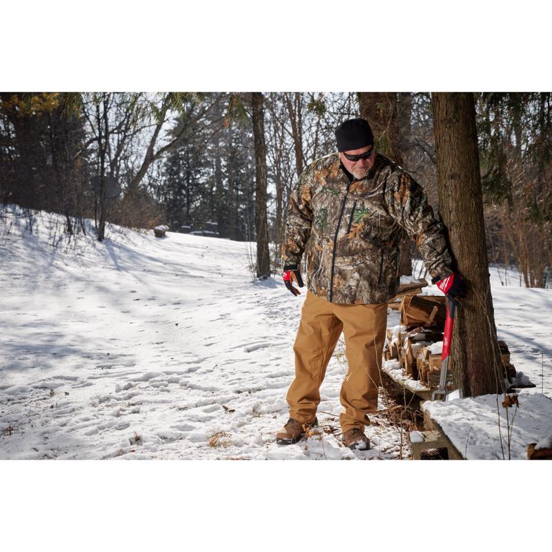 Milwaukee XXXL Unisex Heated Jacket Kit Brown/Camo