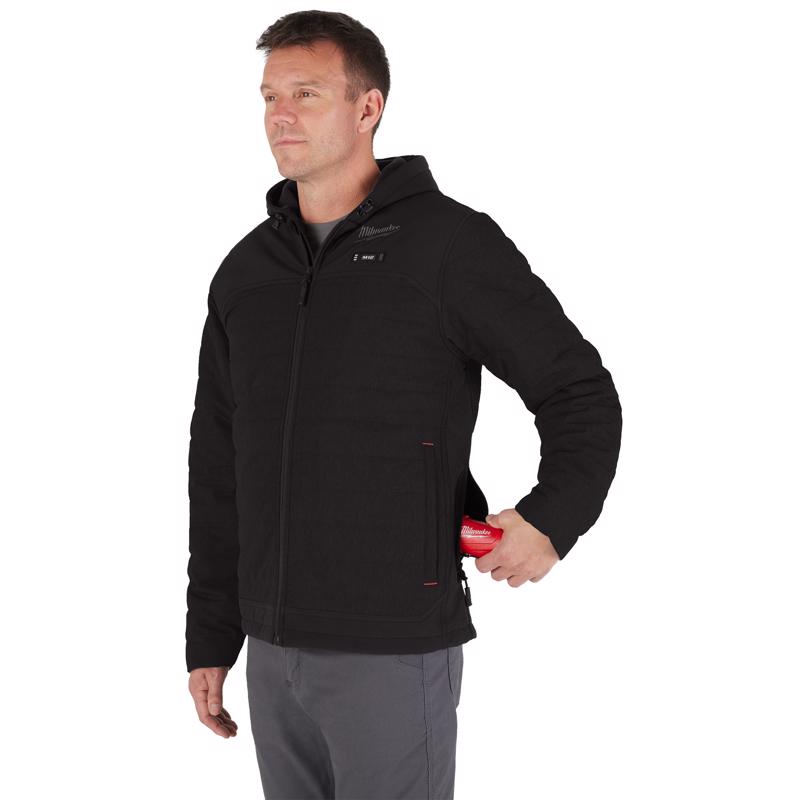Milwaukee S Unisex Heated Jacket Kit Black