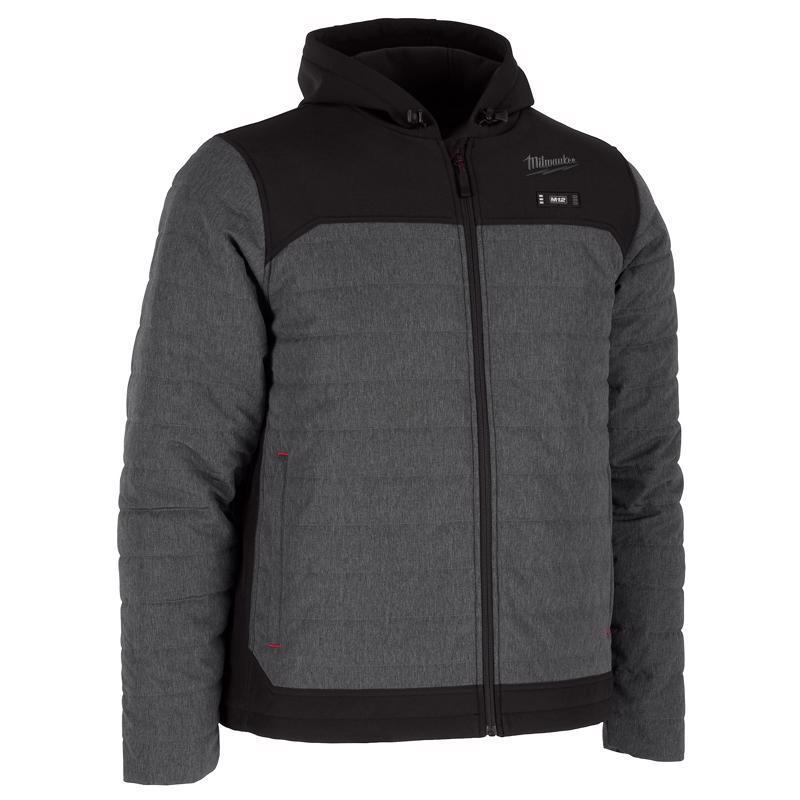 Milwaukee M Unisex Heated Jacket Kit Gray