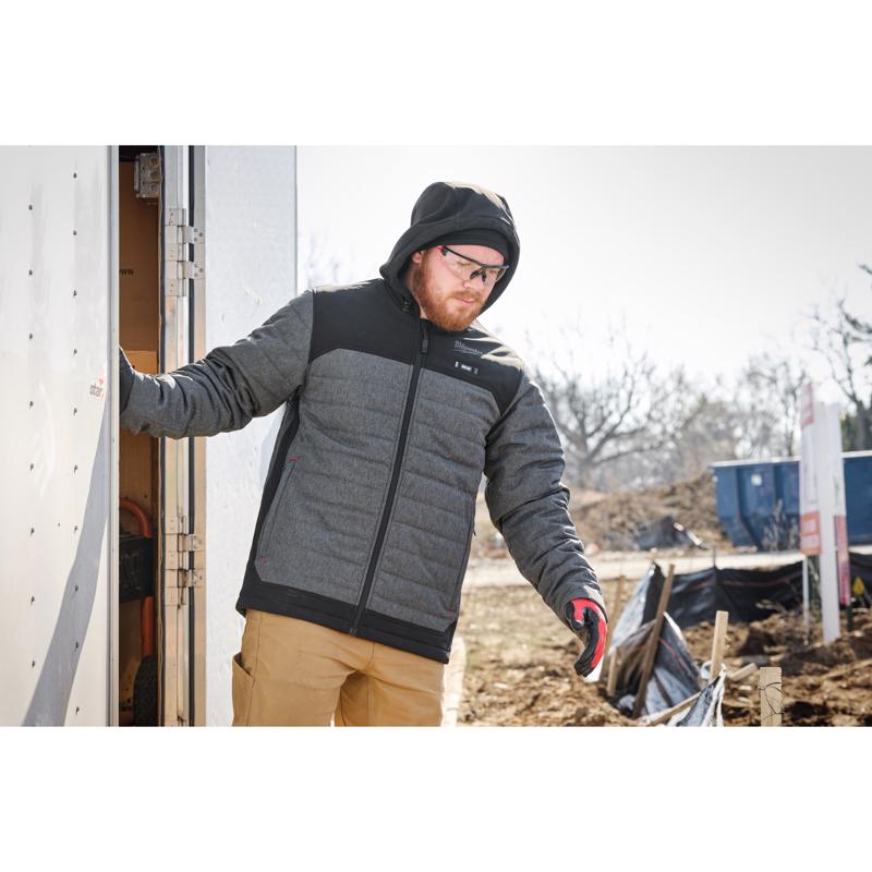 Milwaukee XL Unisex Heated Jacket Kit Gray