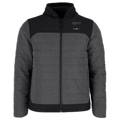 Milwaukee XXL Unisex Heated Jacket Kit Gray
