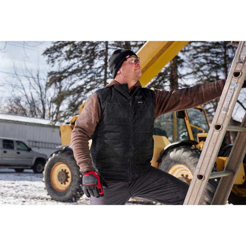 Milwaukee L Unisex Heated Vest Kit Black