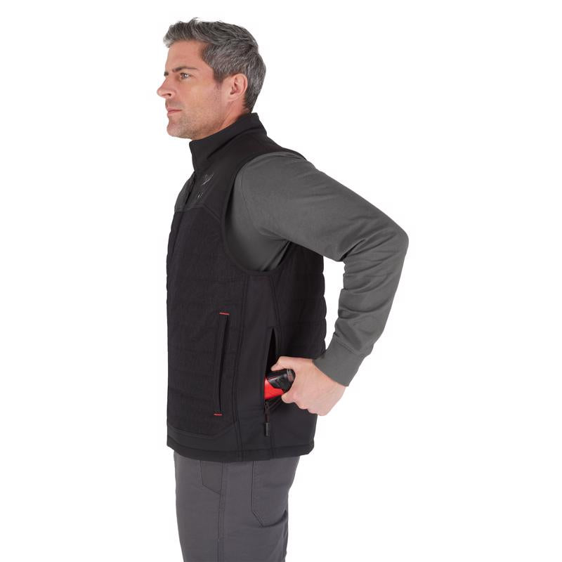 Milwaukee XXXL Unisex Heated Vest Kit Black