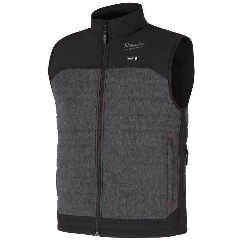Milwaukee L Unisex Heated Vest Kit Gray