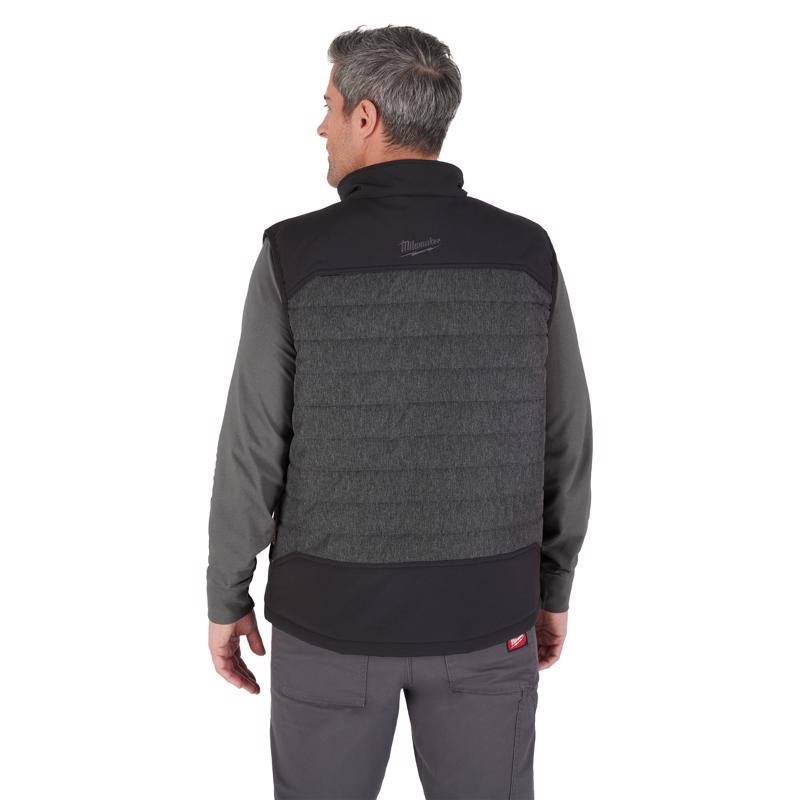 Milwaukee L Unisex Heated Vest Kit Gray