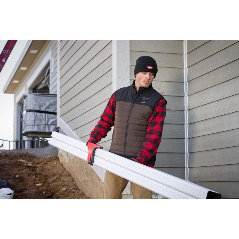 Milwaukee M Unisex Heated Vest Kit Brown