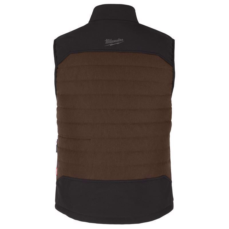 Milwaukee XXL Unisex Heated Vest Kit Brown
