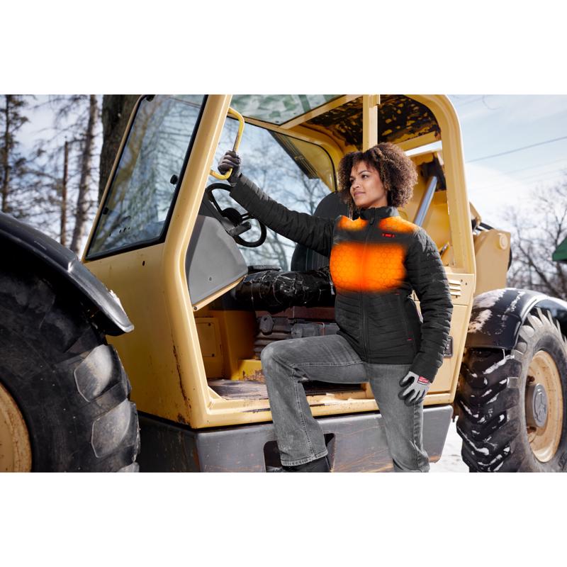 Milwaukee XXL Women's Heated Jacket Kit Black