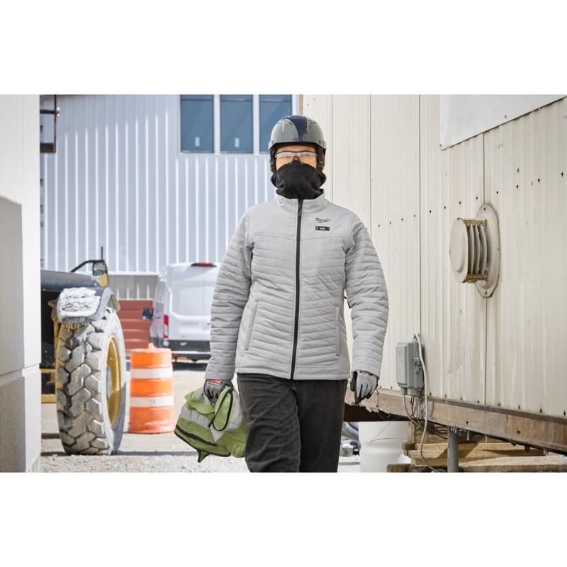 Milwaukee S Women's Heated Jacket Kit Gray