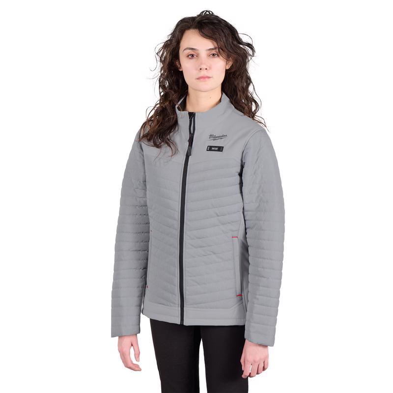 Milwaukee L Women's Heated Jacket Kit Gray