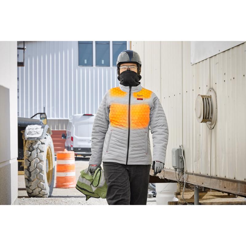 Milwaukee XL Women's Heated Jacket Kit Gray