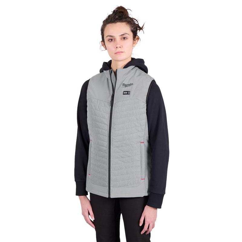 Milwaukee XL Women's Heated Vest Kit Gray