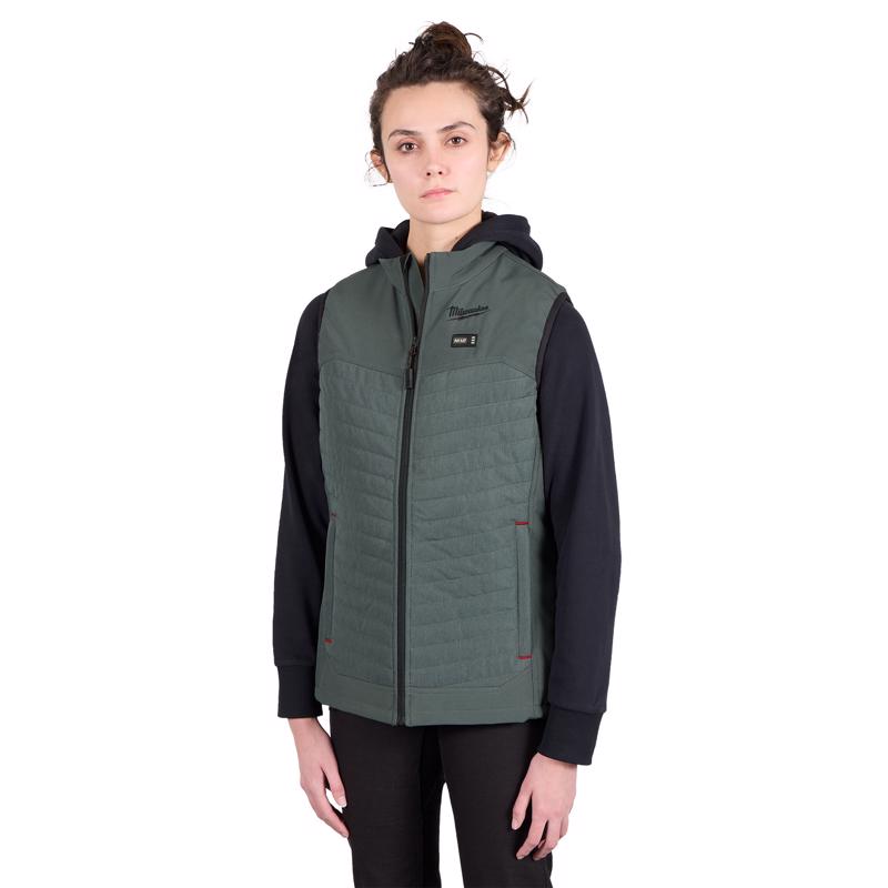 Milwaukee XS Women's Heated Vest Kit Green