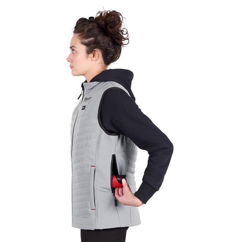 Milwaukee M Women's Heated Vest Kit Gray