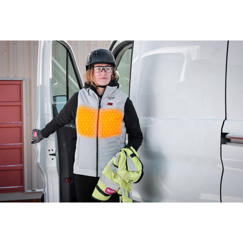 Milwaukee M Women's Heated Vest Kit Gray