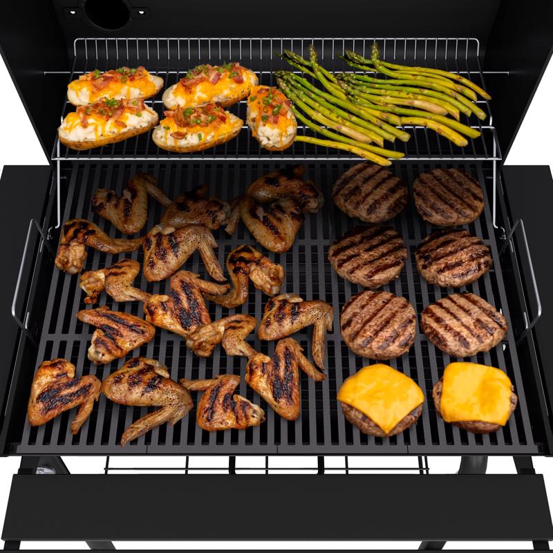 Charbroil 52 in. C-Line Charcoal Grill Black