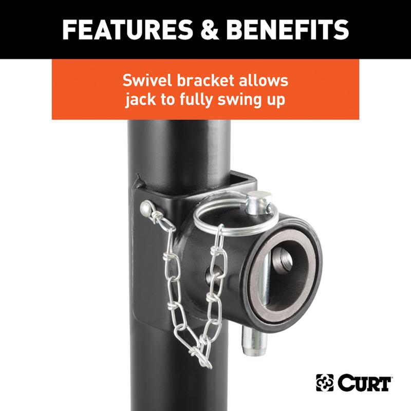 CURT 5000 lb For Trailer Jack
