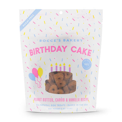 Bocce's Birthday Cake Biscuit For Dogs 5 oz
