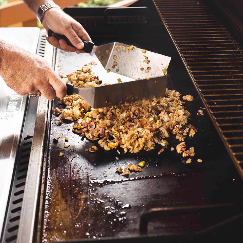 Recteq SmokeStone 600 Wood Pellet WiFi Pellet Griddle Black/Silver