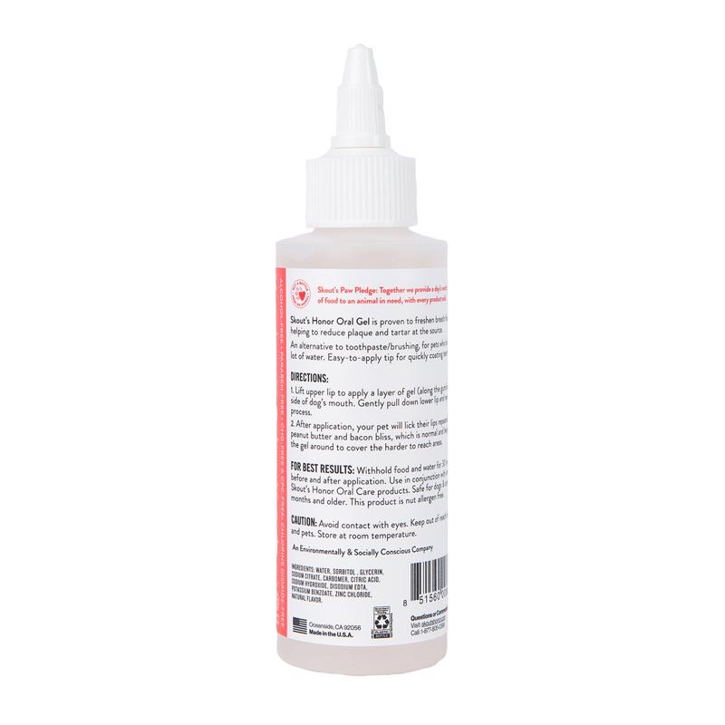 Skout's Honor Dog Dental Clean Gel 4 oz