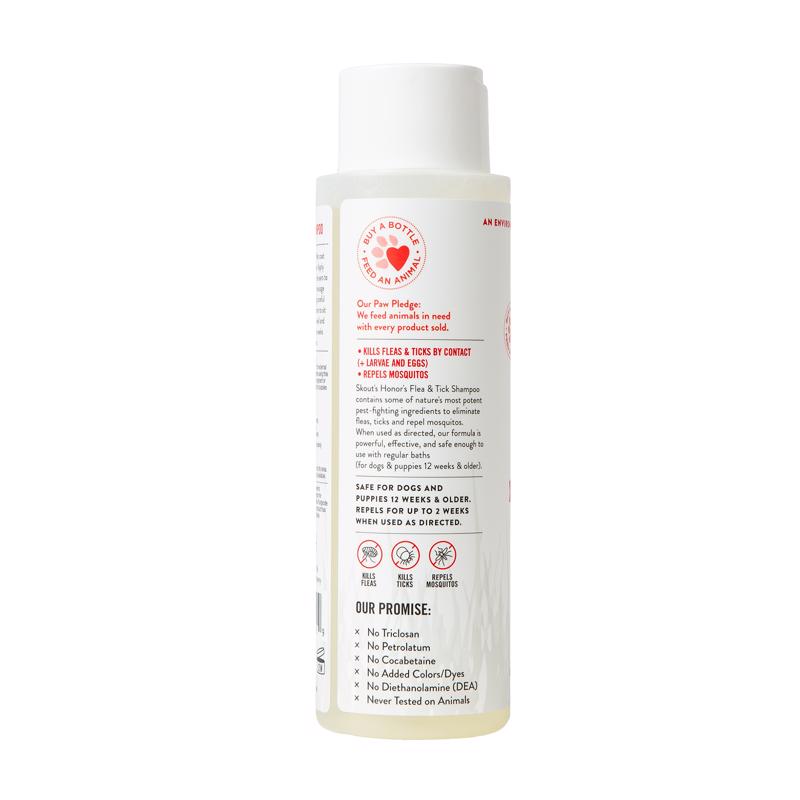 Skout's Honor White Cedarwood/Peppermint Dog Flea and Tick Shampoo 16 oz