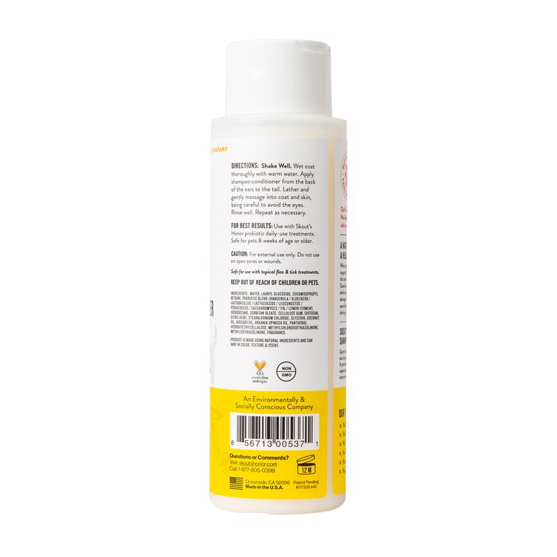 Skout's Honor Honeysuckle Cat/Dog Shampoo and Conditioner 16 oz